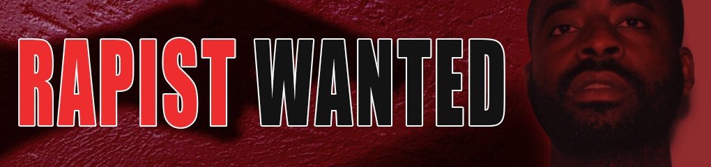 Rapist Wanted Banner